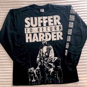 RARE!  TERROR HARDCORE BAND LONG SLEEVE T